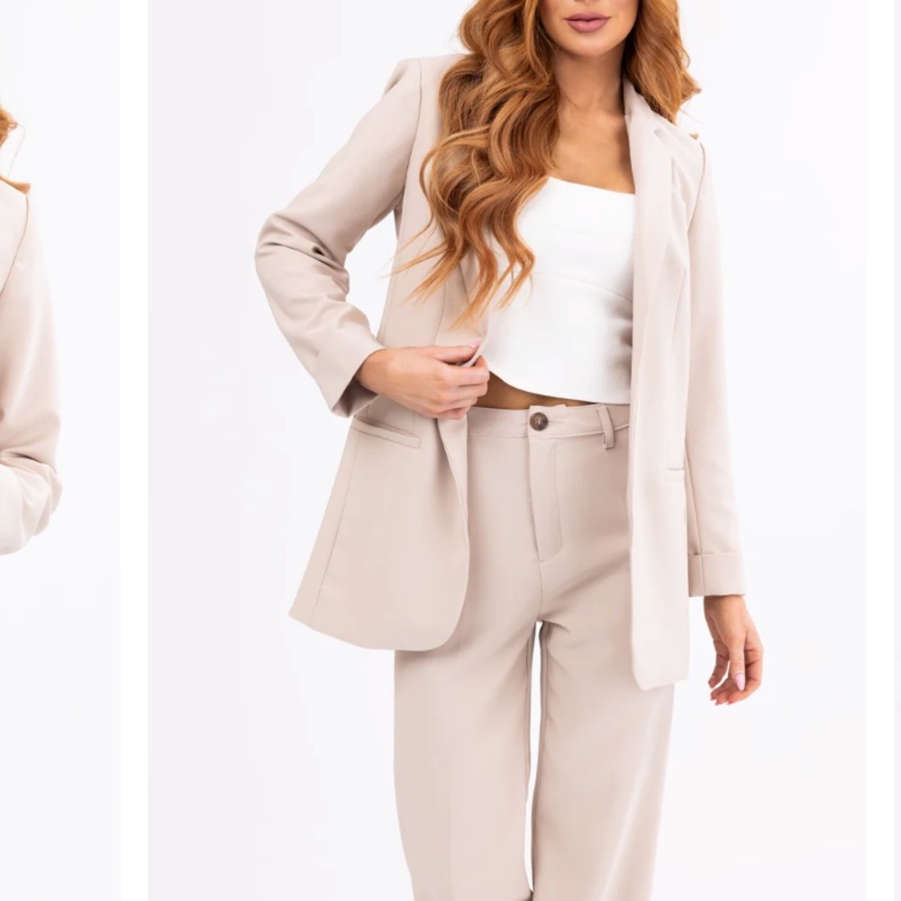 Love Tree 2 Piece Set:  BLAZER & PANTSUIT NWOT - Picture 2 of 16
